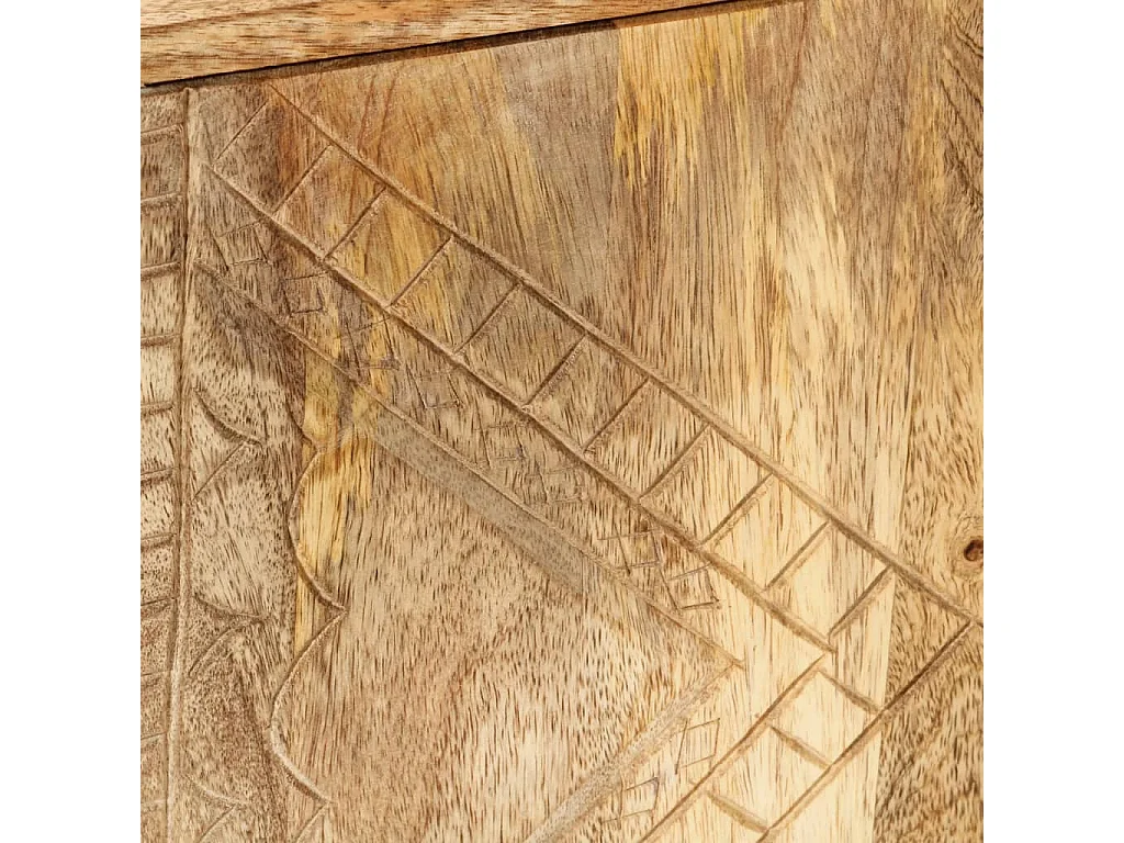 Aparador 110x30x60 cm madeira de mangueira maciça