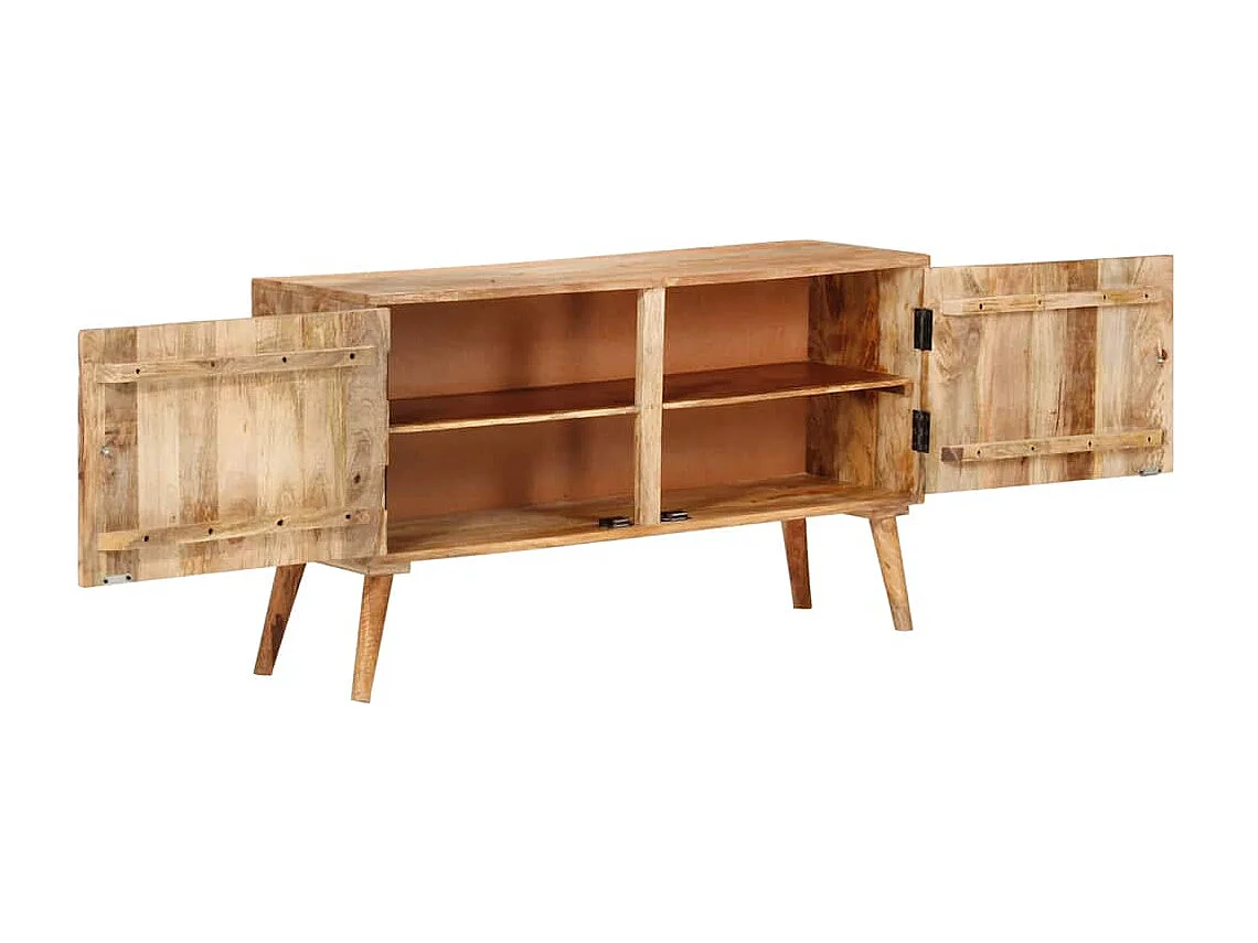 Dressoir 110x30x60 cm massief mangohout
