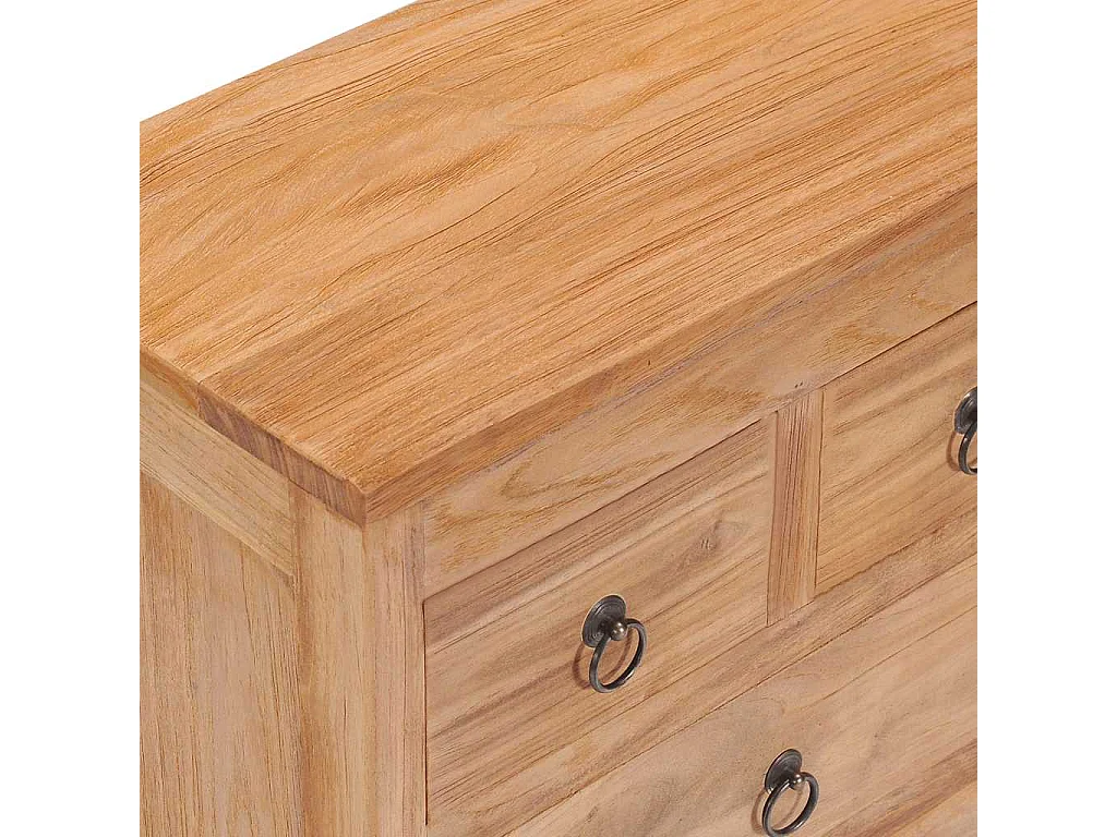 Buffet 50x30x90 cm bois de teck massif