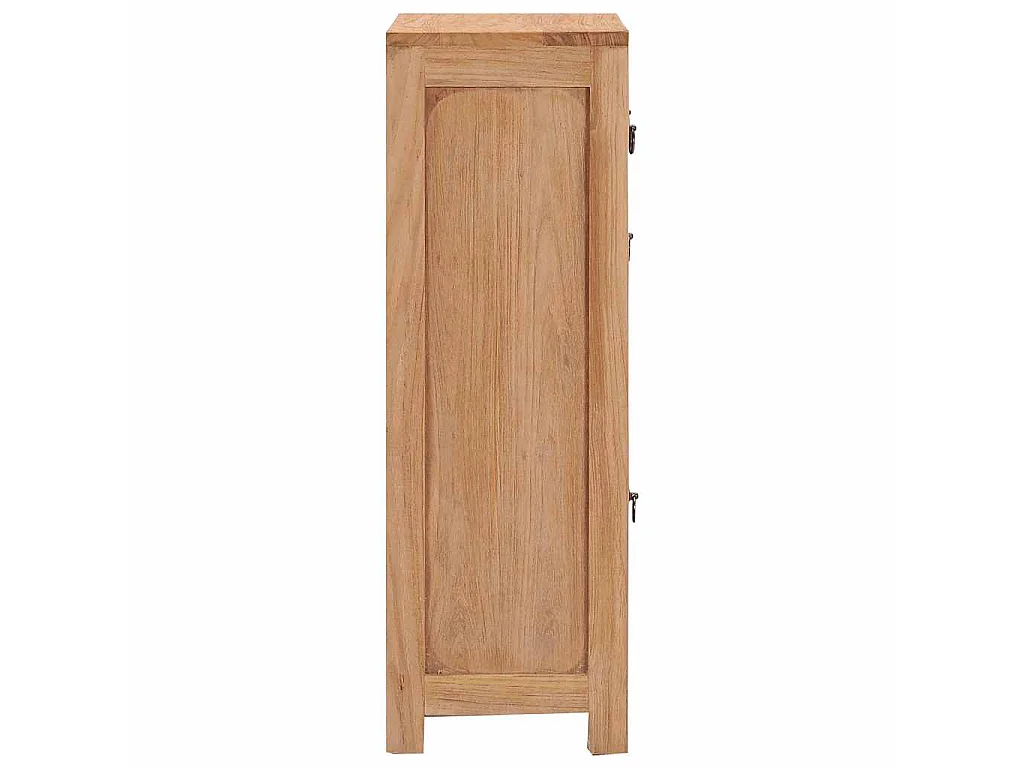 Aparador de madera maciza de teca 50x30x90 cm