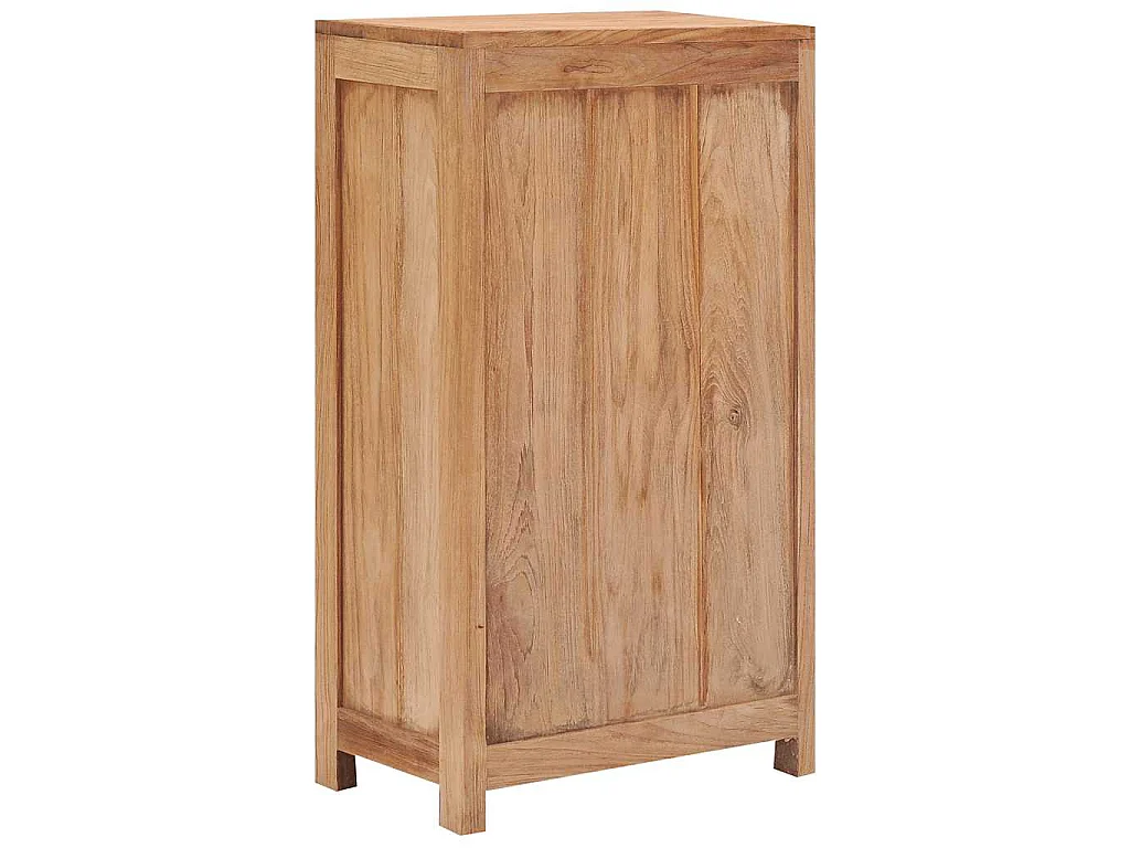 Aparador de madera maciza de teca 50x30x90 cm
