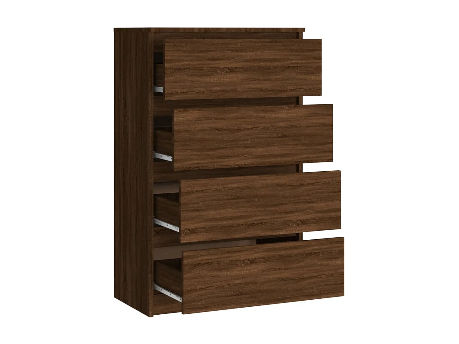 Buffet Chêne marron 60x35x98,5 cm Bois d'ingénierie