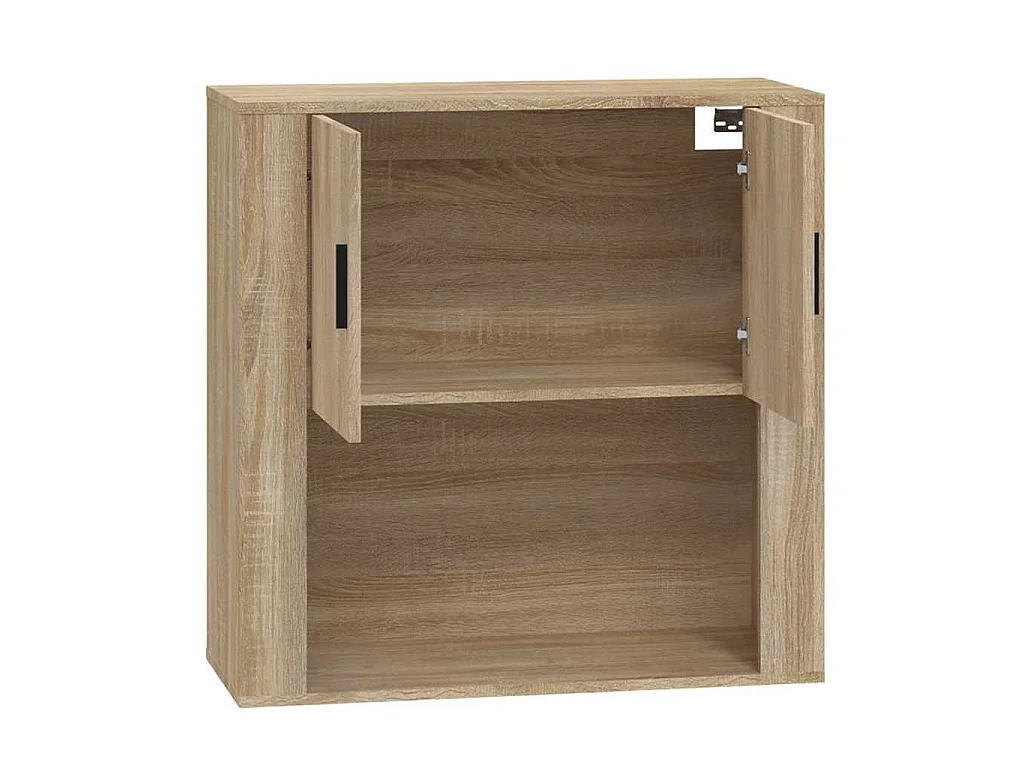 Wandschrank Sonoma-Eiche 80x33x80 cm Holzwerkstoff