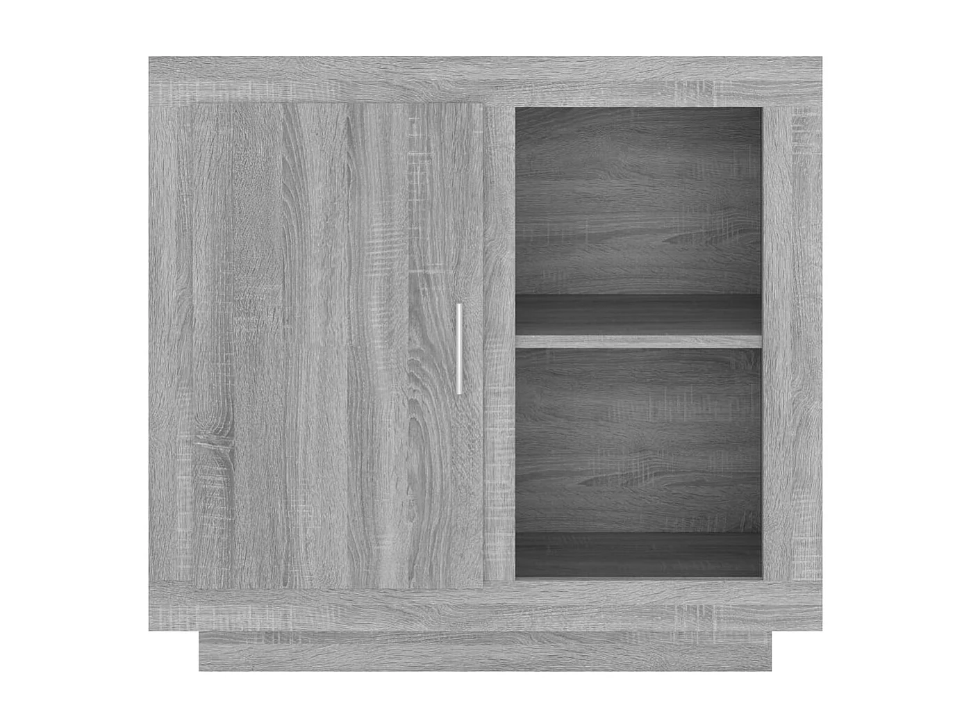 Credenza Grigio Sonoma 80x40x75 cm