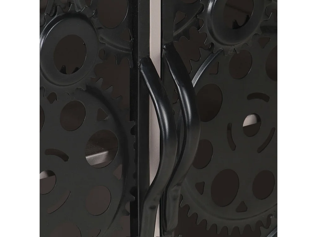 Sideboard 60x35x75 cm Raues Mangoholz & Eisen