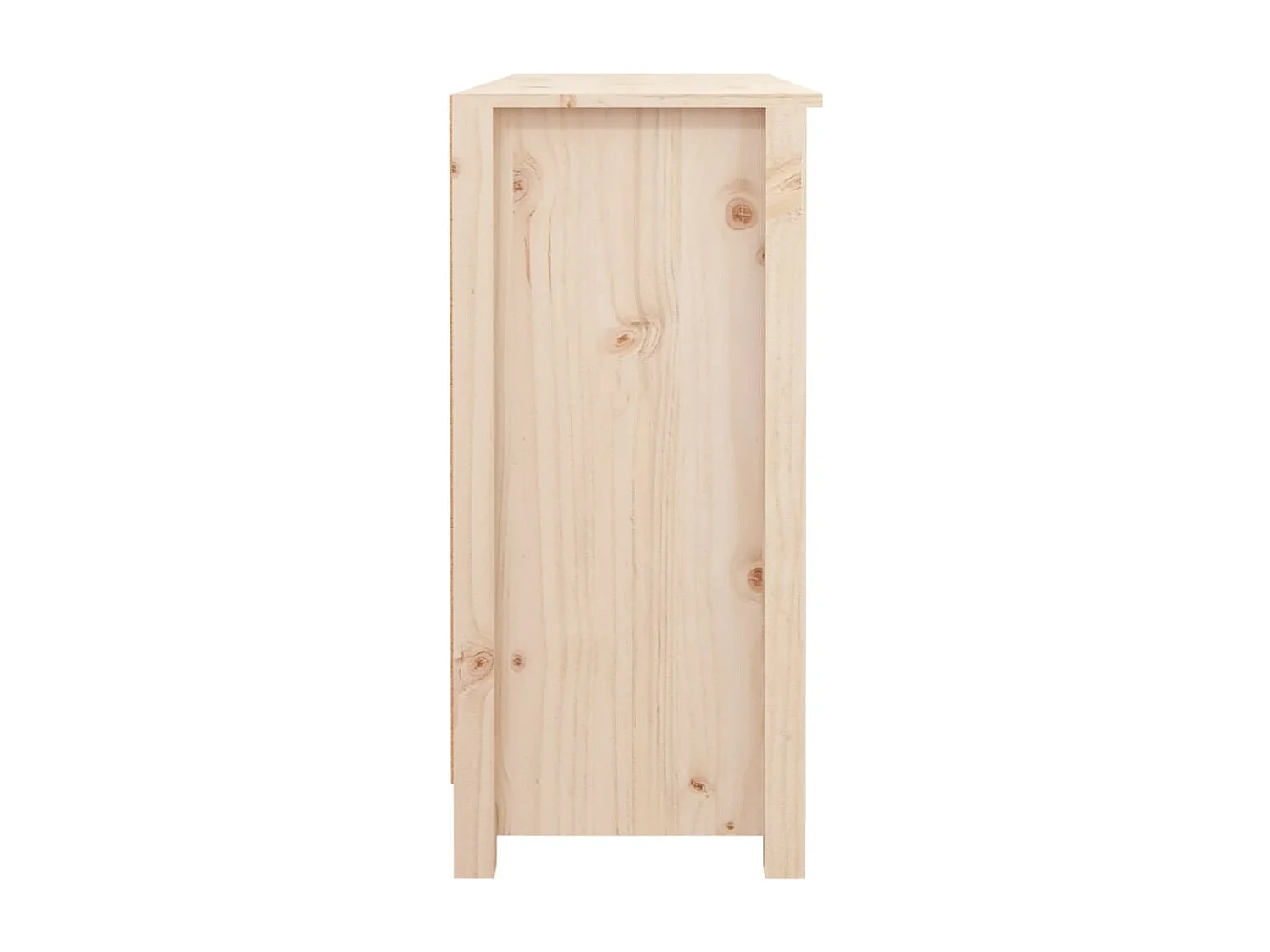 Sideboard 100x35x74,5 cm Massivholz Kiefer