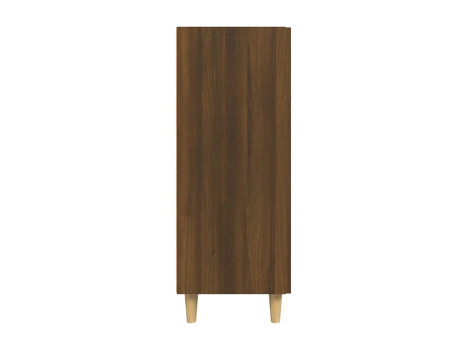 Buffet chêne marron 69,5x34x90 cm bois d'ingénierie