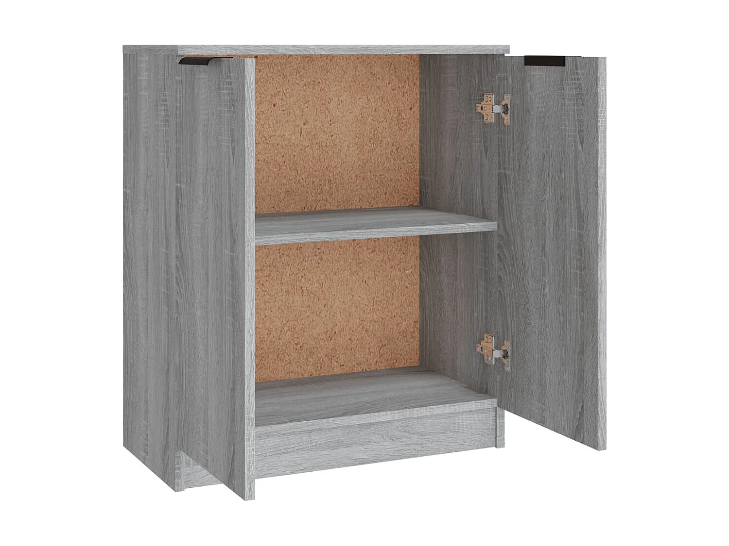 Buffets 3 pcs Sonoma gris Bois d'ingénierie