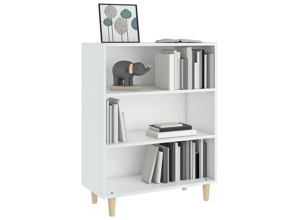 Sideboard Weiß 69,5x32,5x90 cm Holzwerkstoff