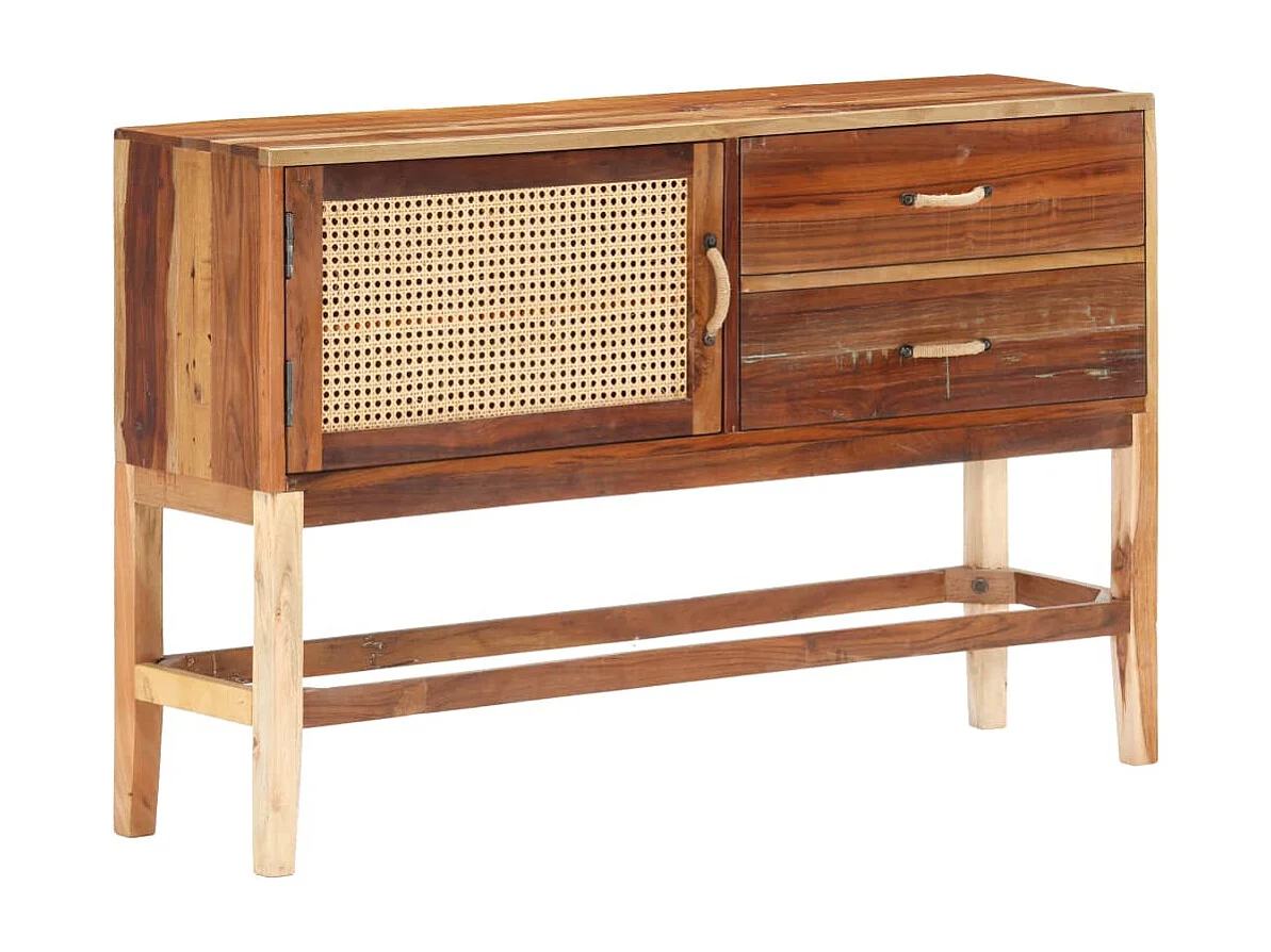 Buffet 118x30x76 cm Bois de récupération massif