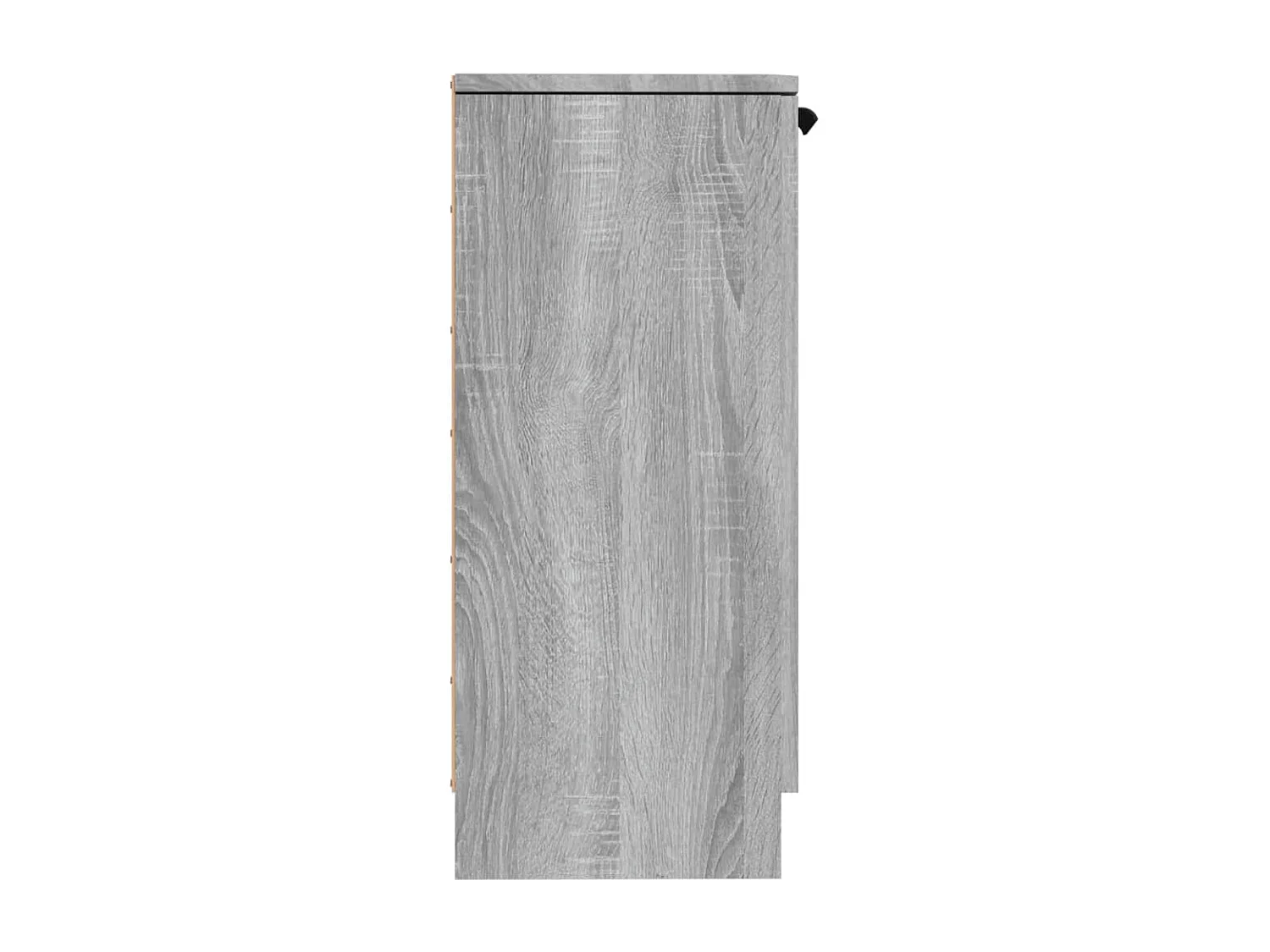 Dressoir 30x30x70 cm bewerkt hout grijs sonoma eikenkleurig