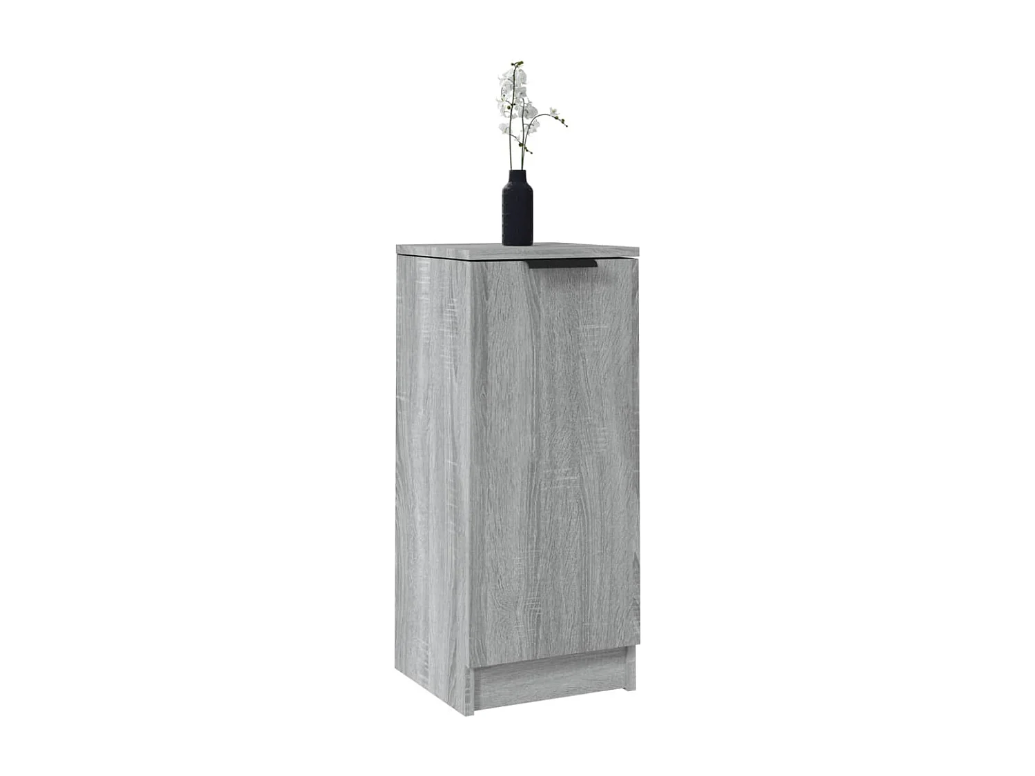 Dressoir 30x30x70 cm bewerkt hout grijs sonoma eikenkleurig
