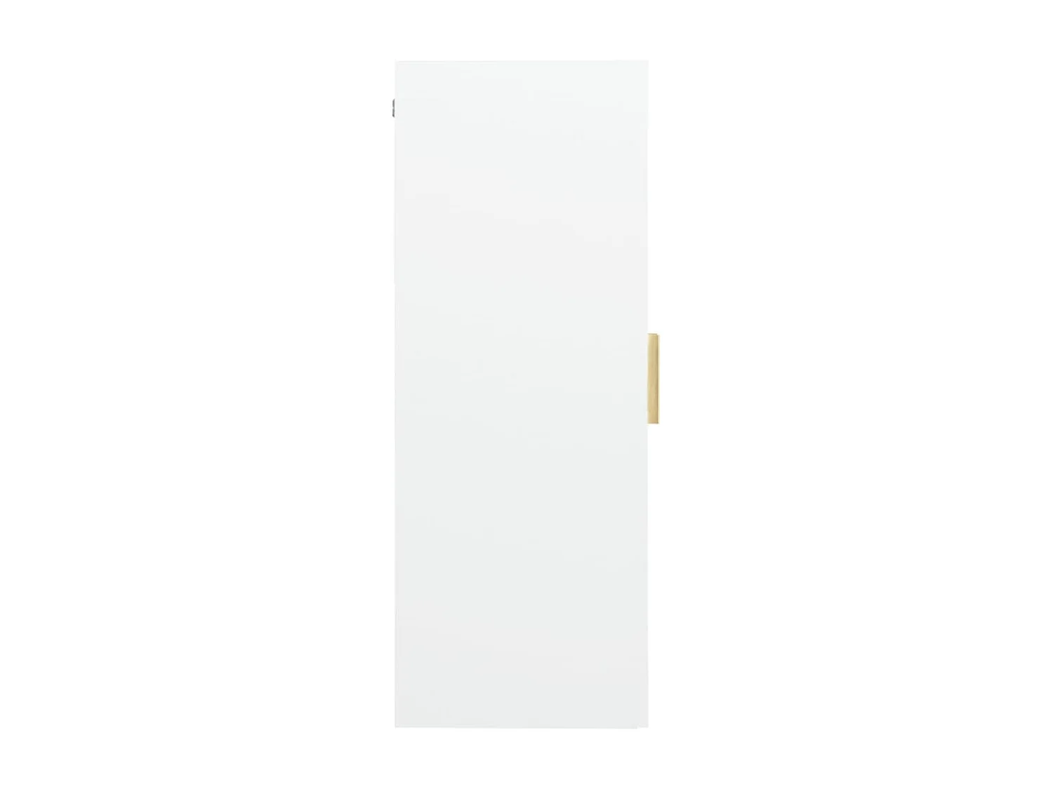 Armadietto Pensile a Parete Bianco 69,5x34x90 cm