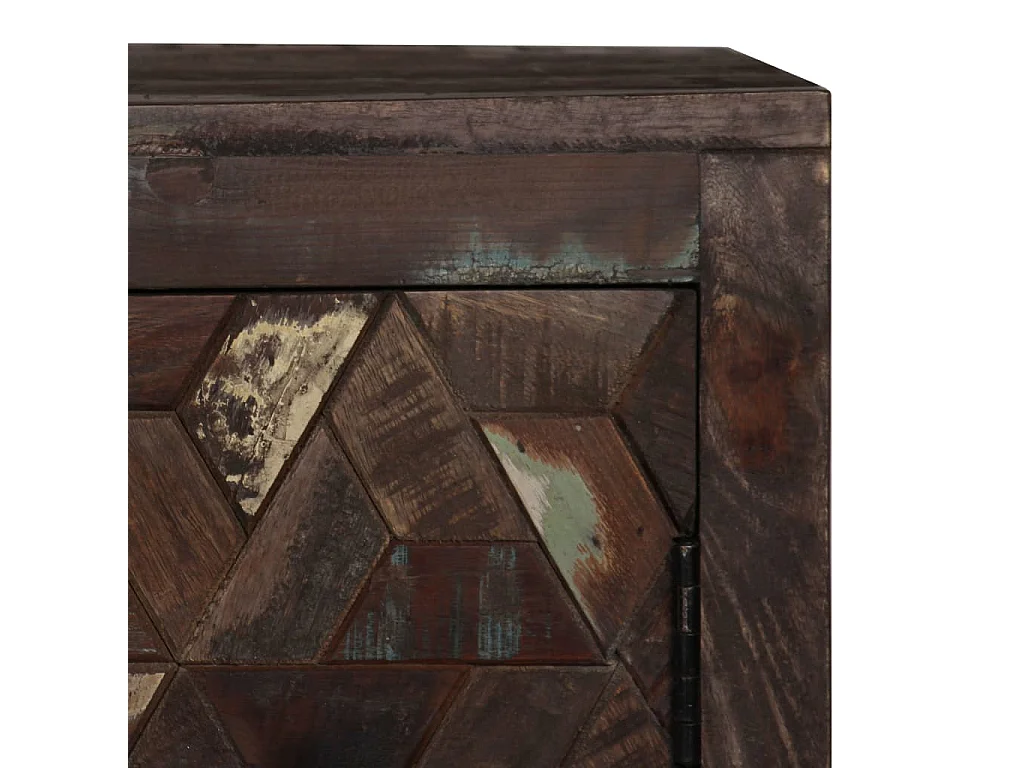 Buffet Bois de récupération solide 160x40x80 cm