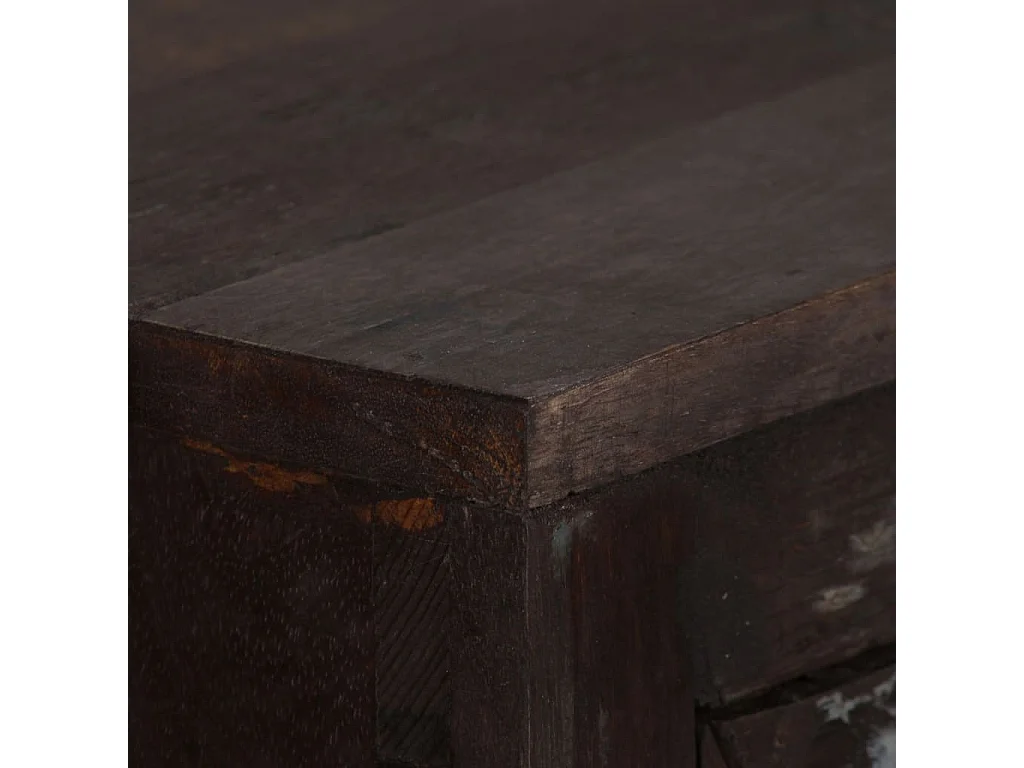 Buffet Bois de récupération solide 160x40x80 cm