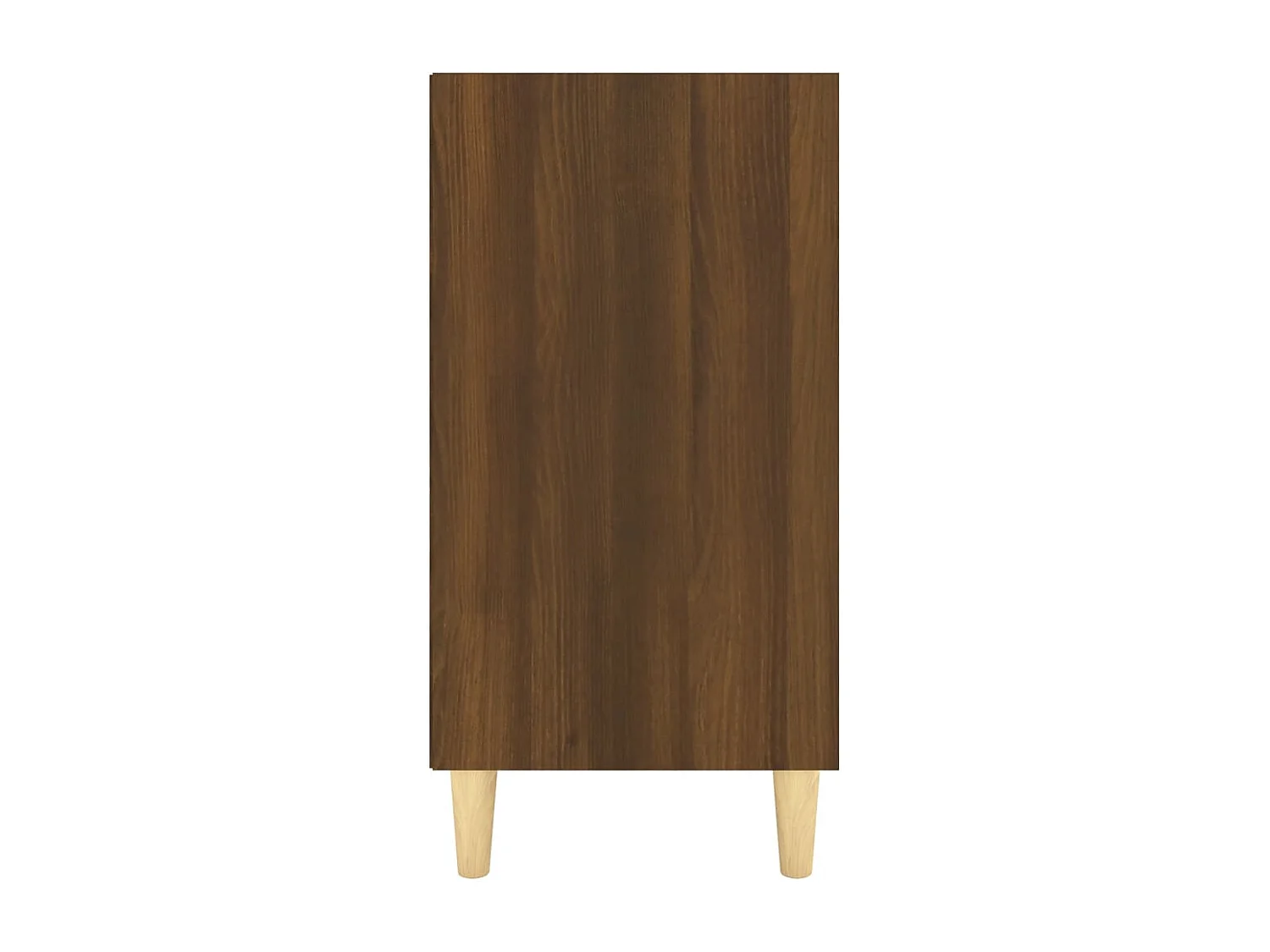 Buffet chêne marron 103,5x35x70 cm bois d'ingénierie