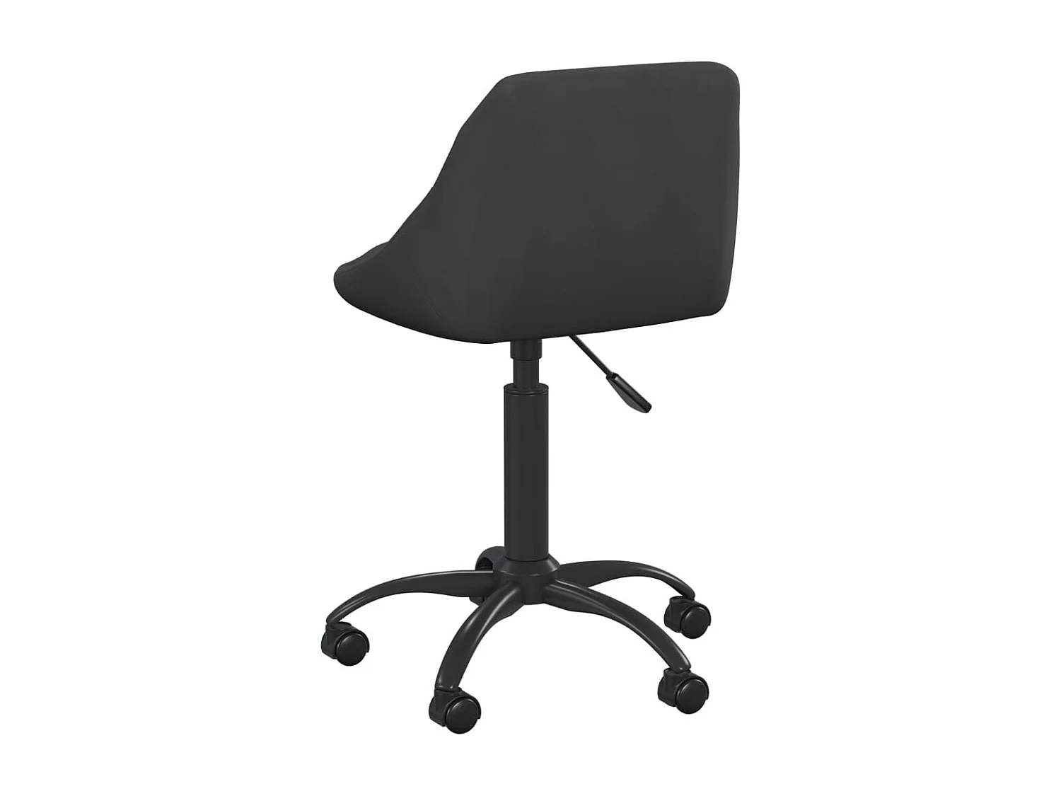 Esszimmerstuhl Schwarz Samt