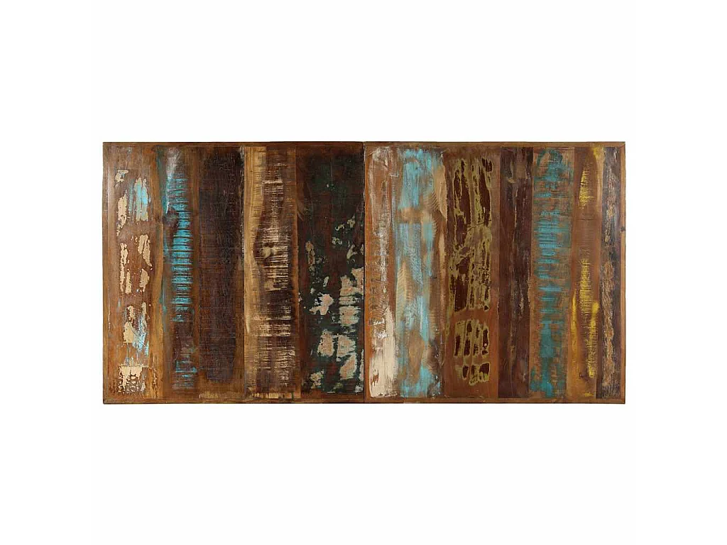 Table à manger 140x70x75 cm Bois de récupération massif