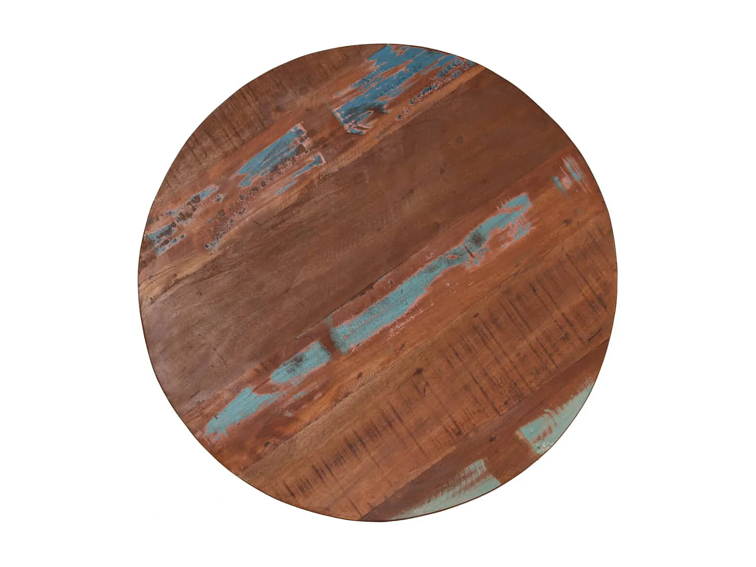 Table de bar Bois de récupération massif 60 x (76-110) cm