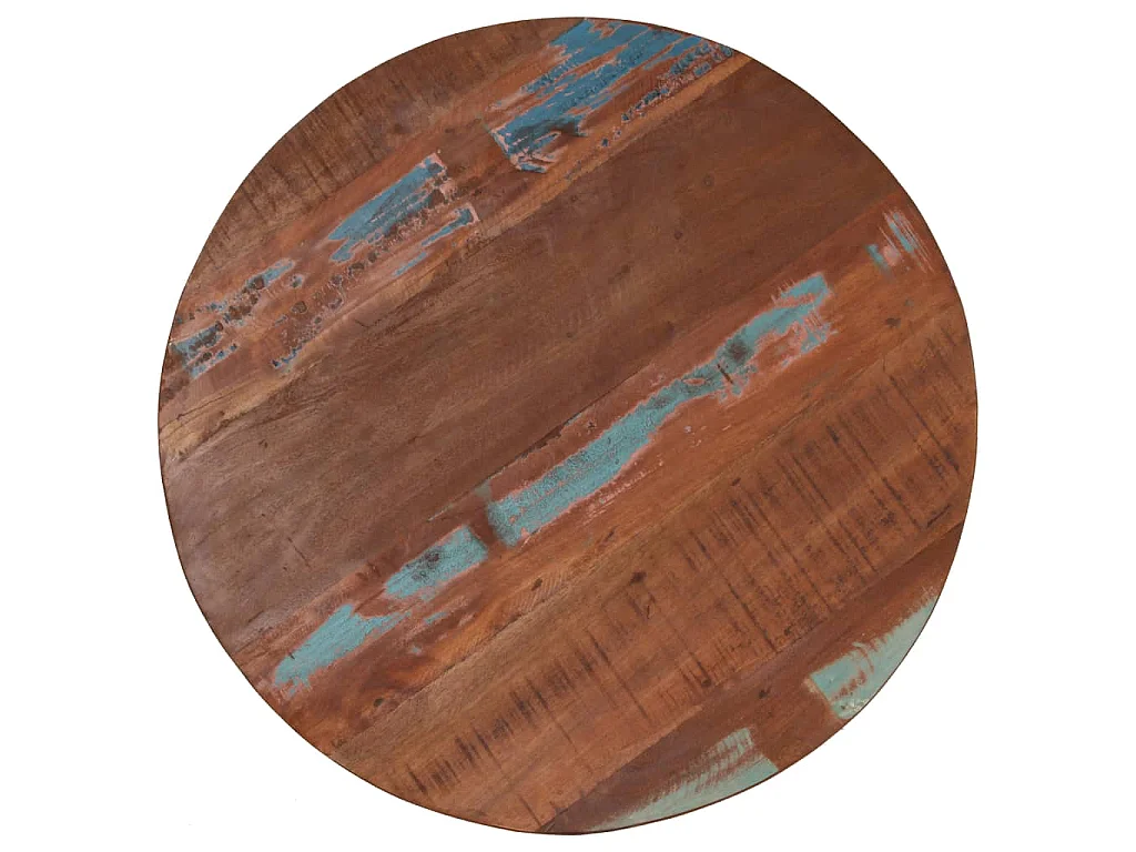 Table de bar Bois de récupération massif 60x(76-110) cm