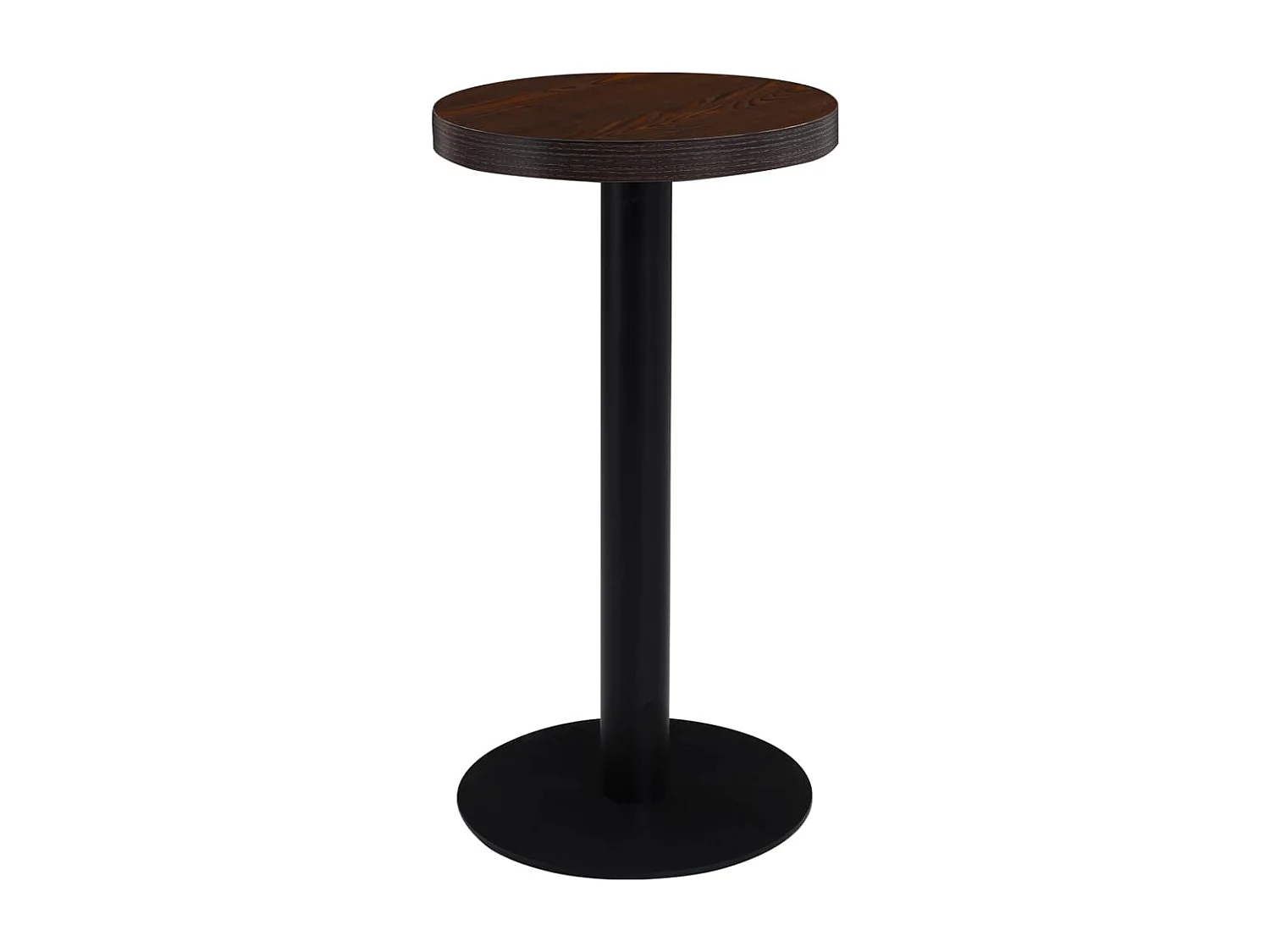 Table de bistro Marron foncé 40 cm MDF