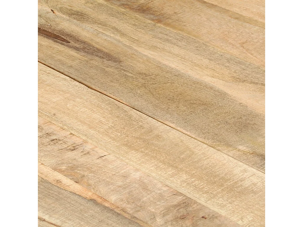 Table de salle à manger 180x90x76 cm bois de manguier massif