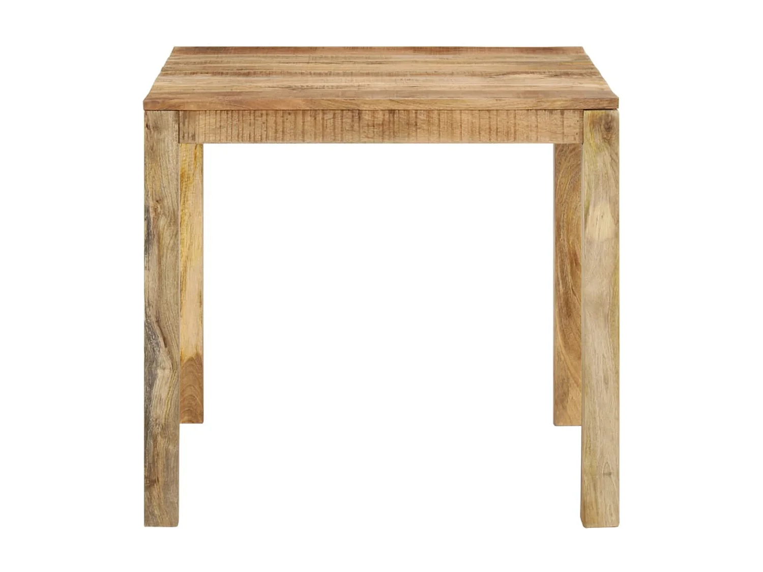 Mesa de jantar madeira de mangueira maciça 82x80x76 cm