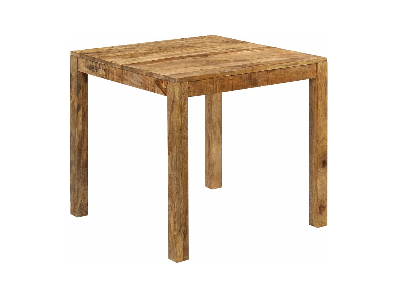 Table à manger Bois de manguier massif 82x80x76 cm