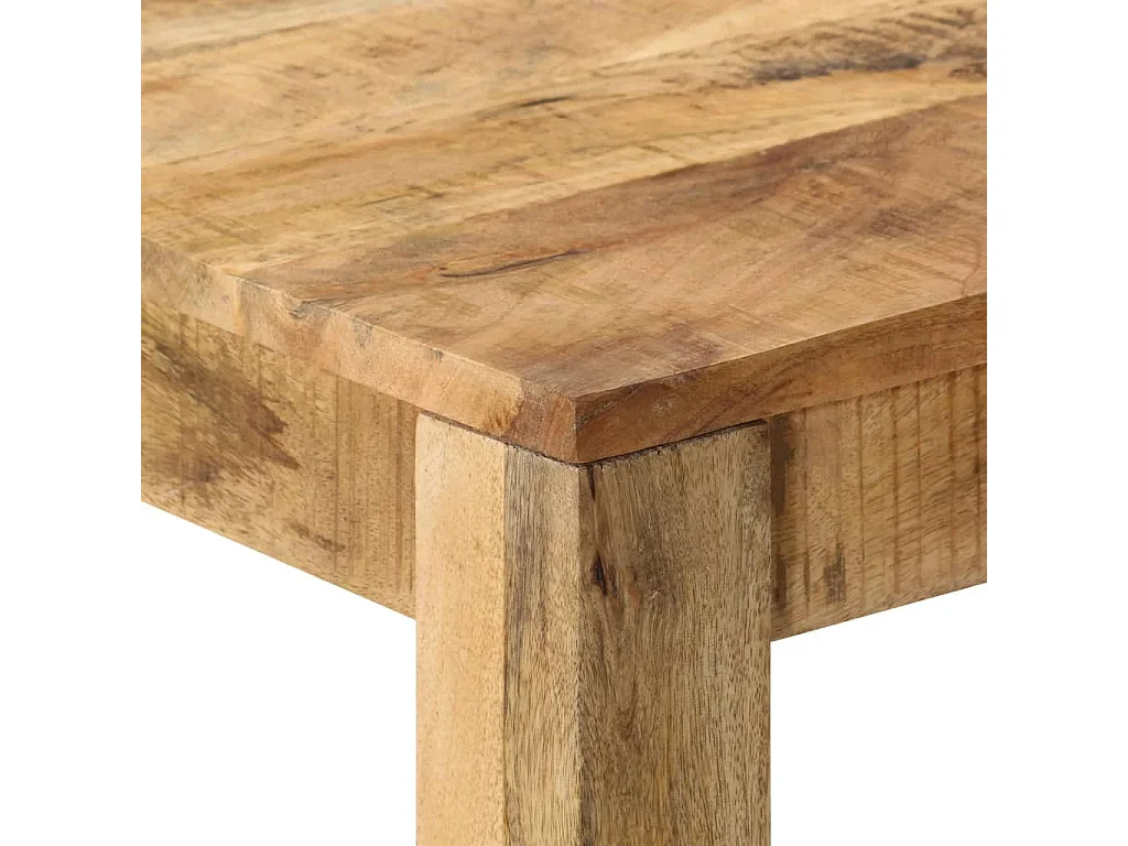 Table à manger Bois de manguier massif 82x80x76 cm