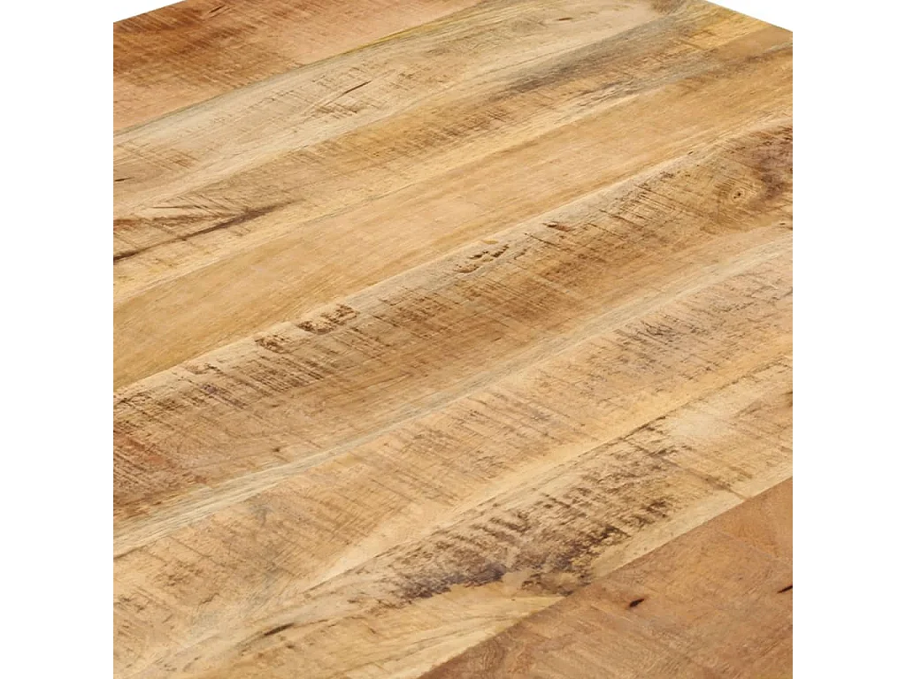 Table à manger Bois de manguier massif 82x80x76 cm