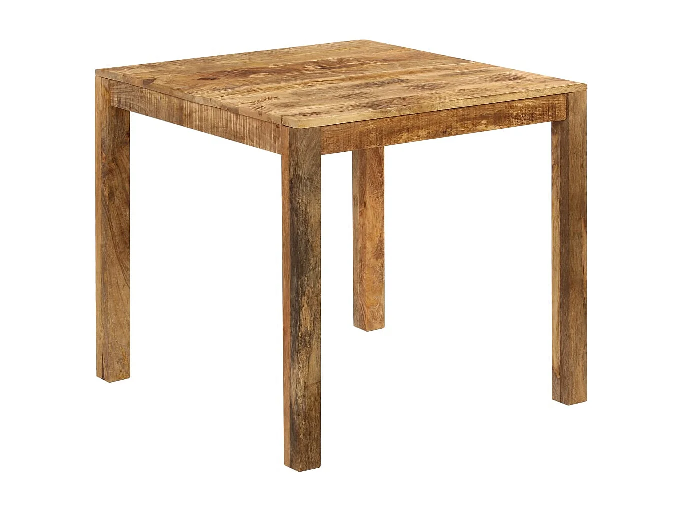Table à manger Bois de manguier massif 82x80x76 cm