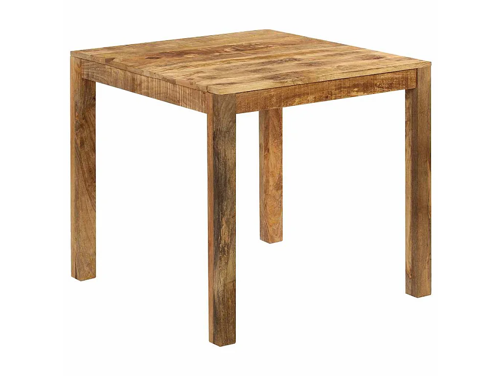 Table à manger Bois de manguier massif 82x80x76 cm