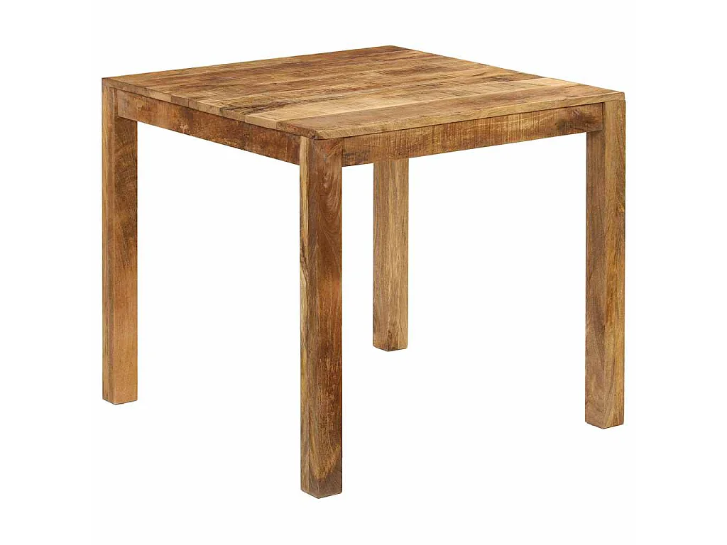 Table à manger Bois de manguier massif 82x80x76 cm