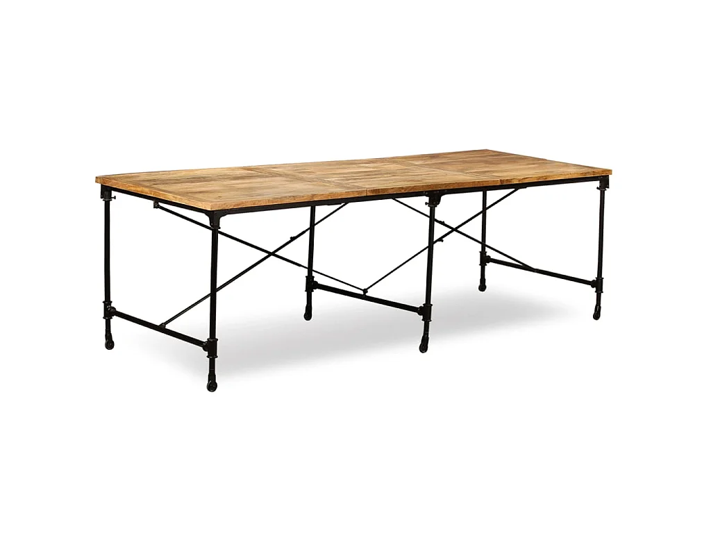Table à manger Bois de manguier massif 240 cm