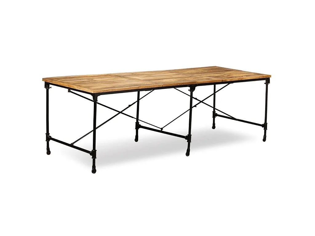 Table à manger Bois de manguier massif 240 cm