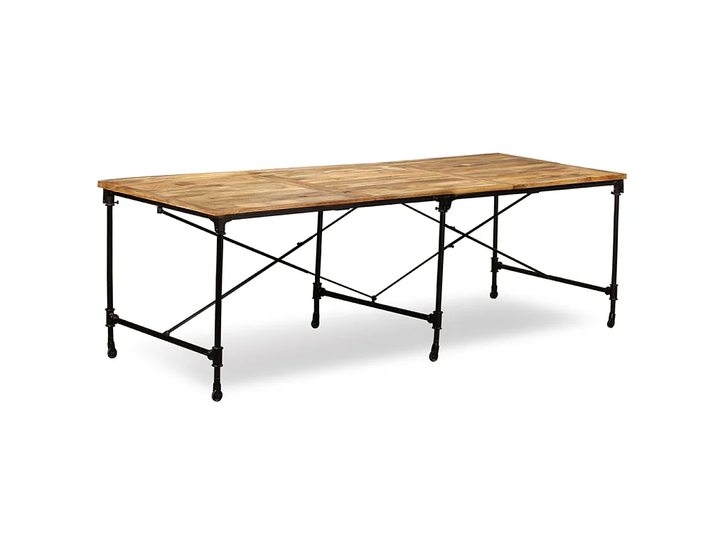 Table à manger Bois de manguier massif 240 cm