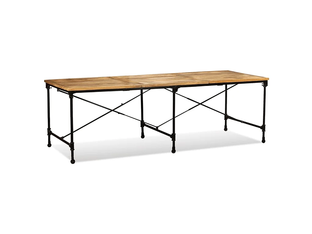 Table à manger Bois de manguier massif 240 cm