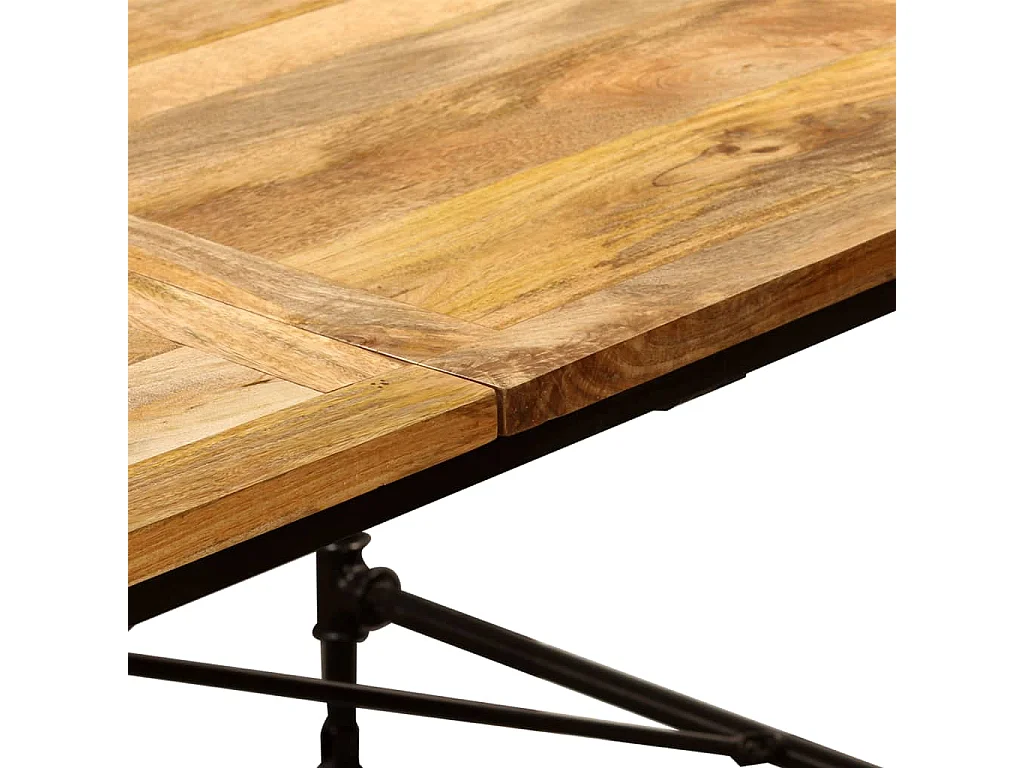 Table à manger Bois de manguier massif 240 cm