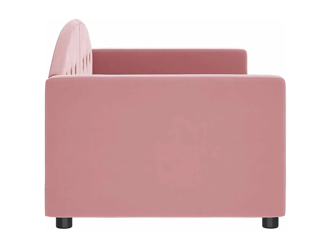 Tagesbett Rosa 80x200 cm Samt