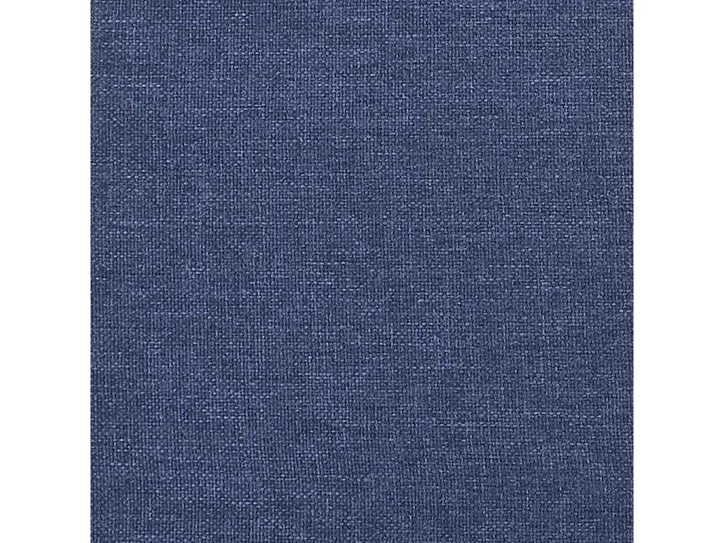 Cadre de lit avec tête de lit sans matelas bleu 90x200 cm tissu