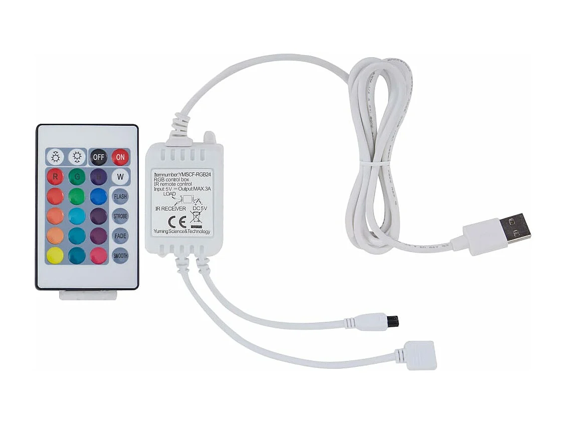 Bettgestell mit LED Cremeweiß und Dunkelgrau Stoff 100 x 200 cm