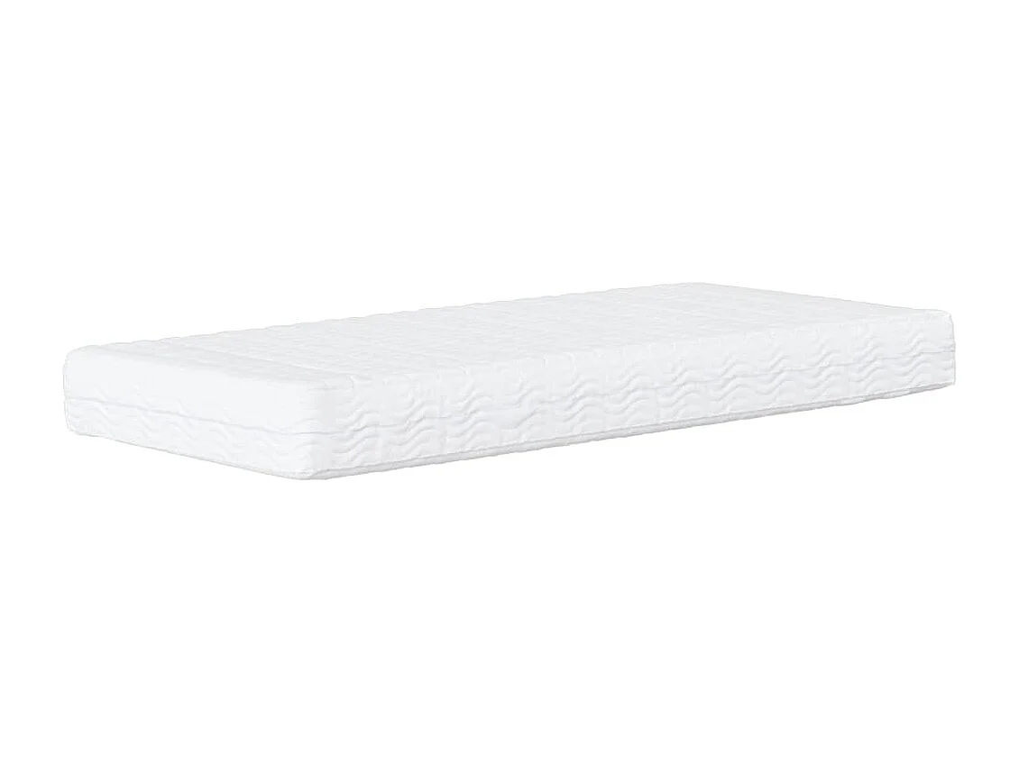 Sofá cama con colchón terciopelo gris claro 90x200 cm