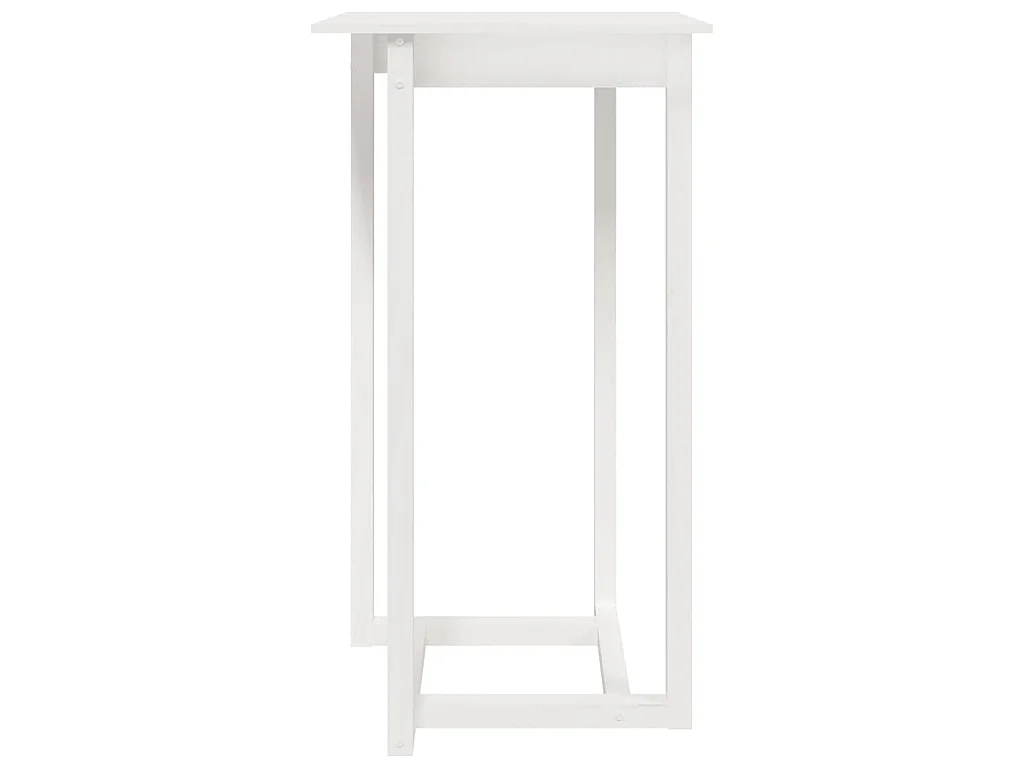 3-delige Barset massief grenenhout wit