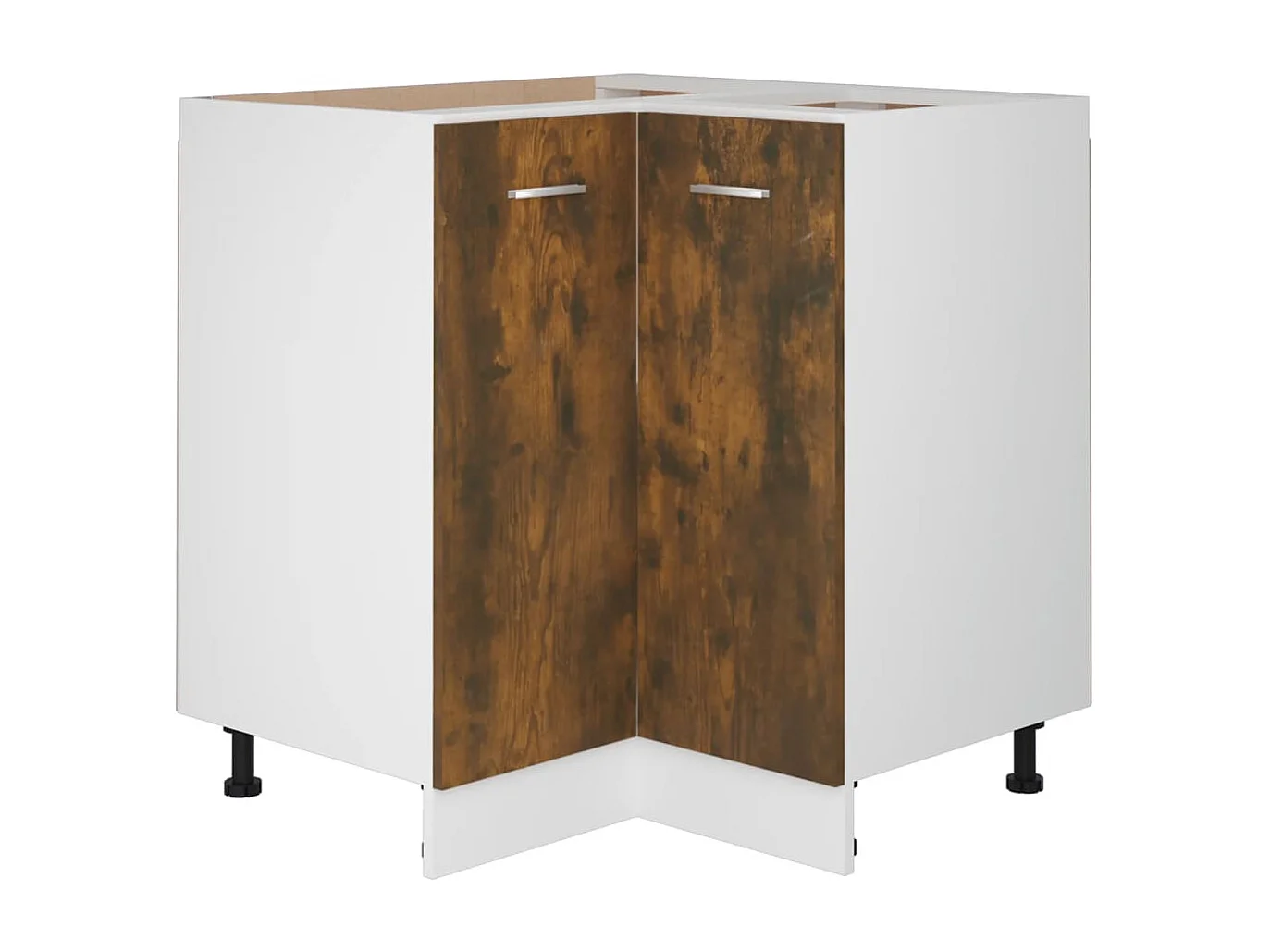 Meuble de cuisine "Lyon" Chêne fumé 75,5 x 75,5 x 81,5 cm Bois d'ingénierie