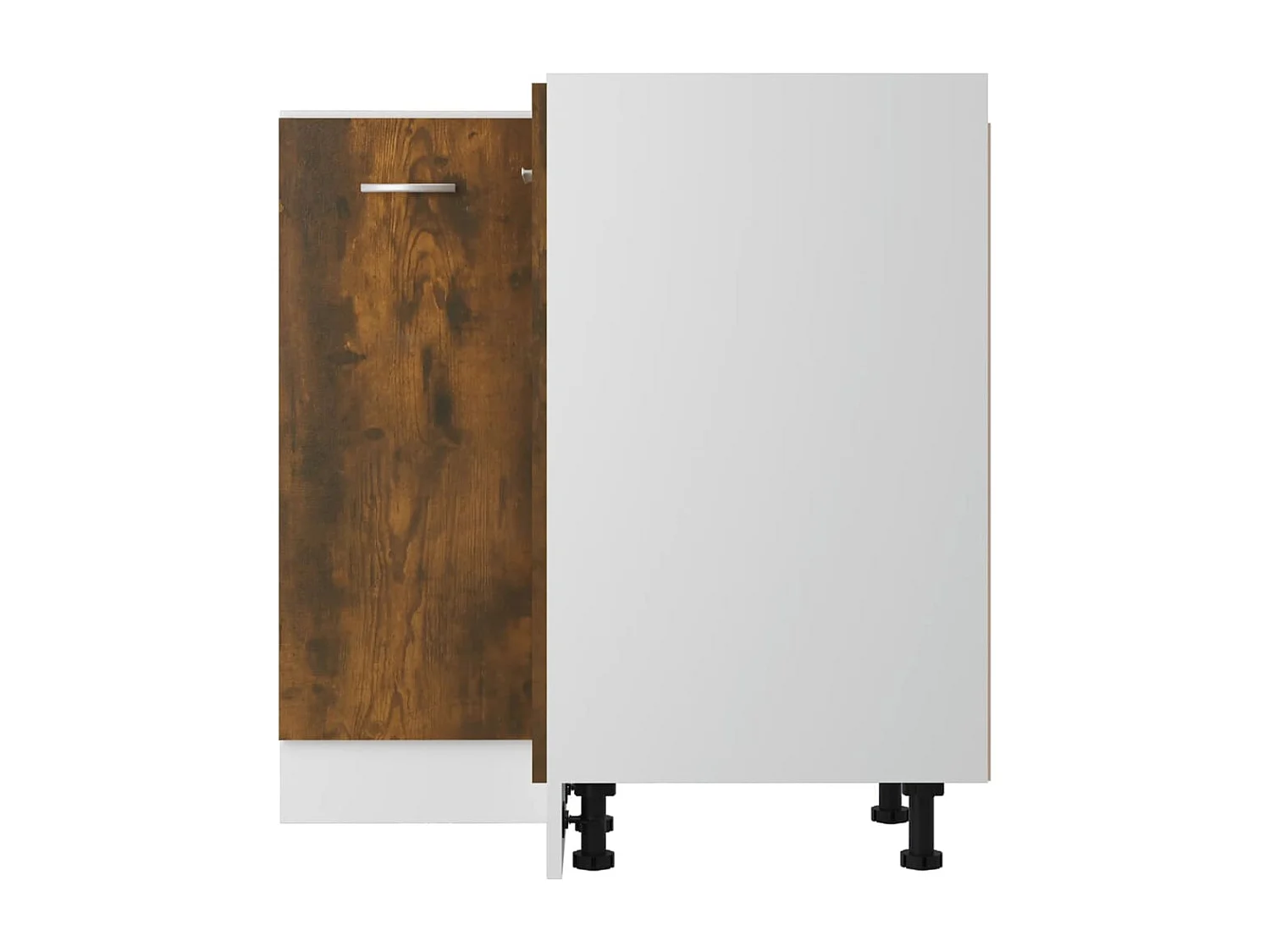 Meuble de cuisine "Lyon" Chêne fumé 75,5 x 75,5 x 81,5 cm Bois d'ingénierie
