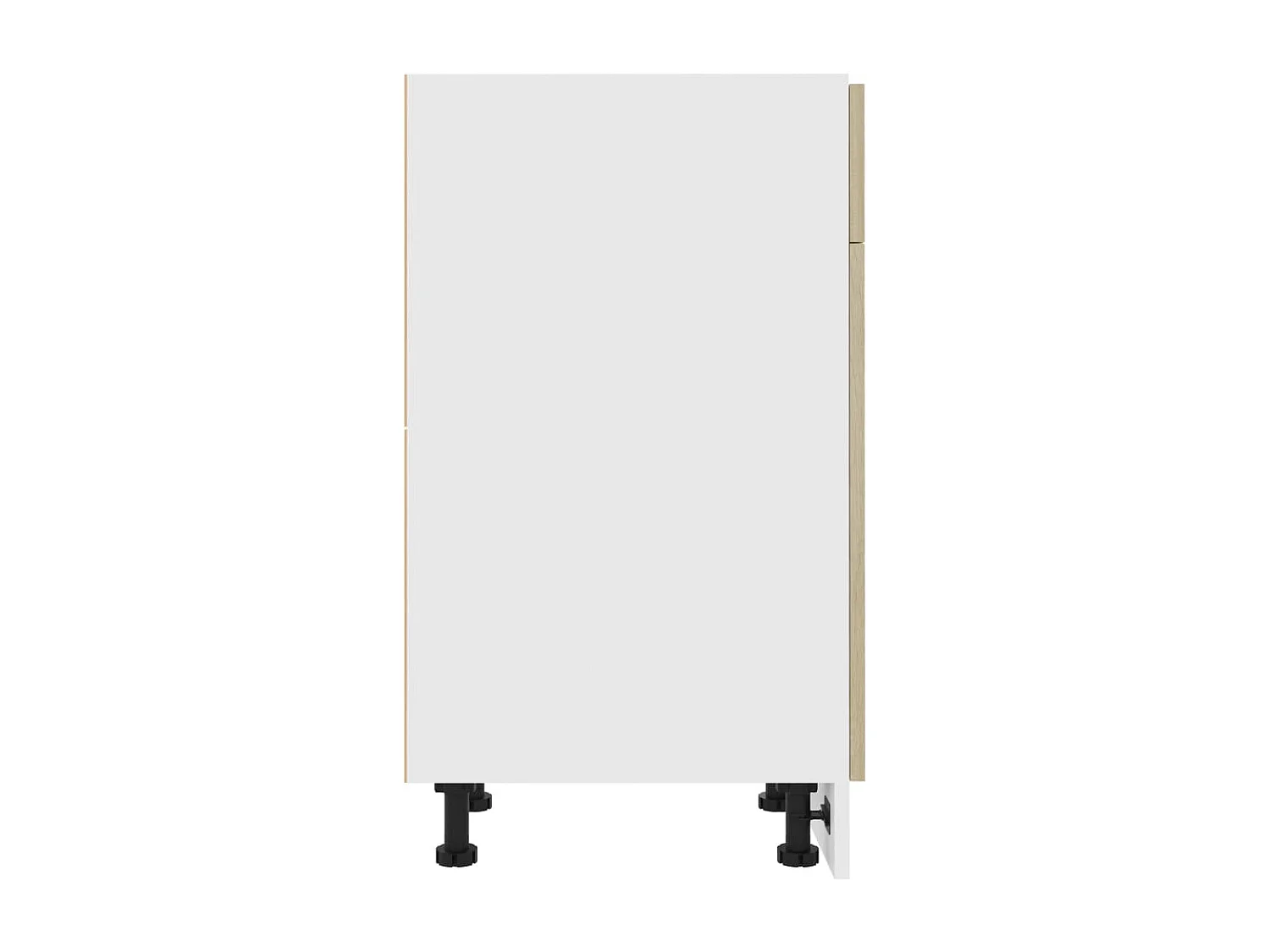 Mueble bajo con cajón "Lyon" de roble Sonoma, 50 x 46 x 81,5 cm, madera de ingeniería