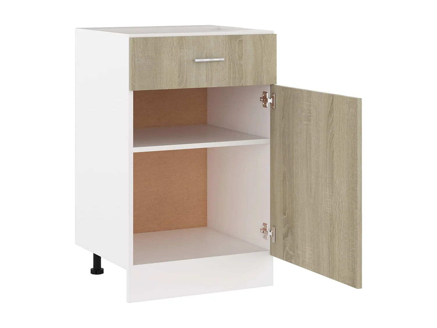 Onderkast met lade Lyon 50x46x81,5 cm sonoma eikenkleur
