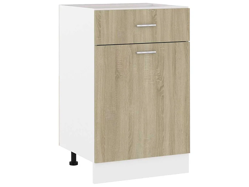 Onderkast met lade Lyon 50x46x81,5 cm sonoma eikenkleur