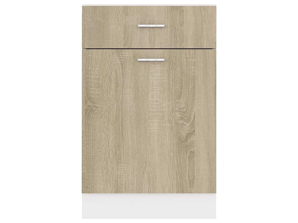 Onderkast met lade Lyon 50x46x81,5 cm sonoma eikenkleur