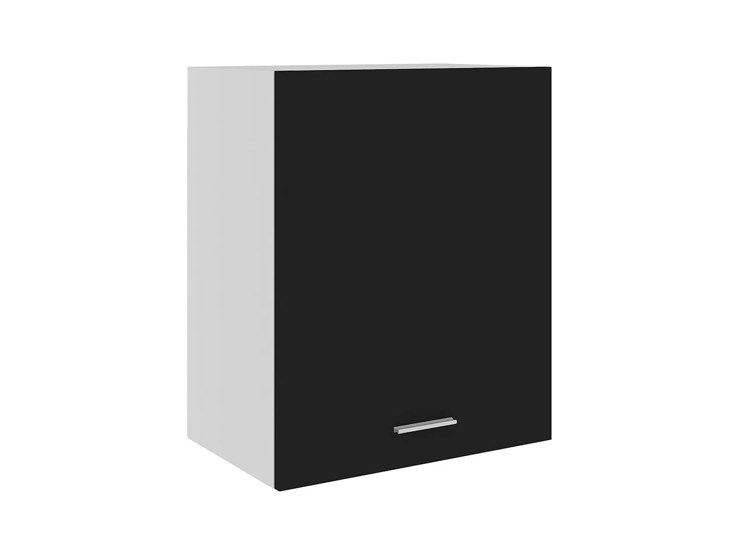 Mobile Pensile “Lyon” Nero 50x31x60 cm in Legno Multistrato